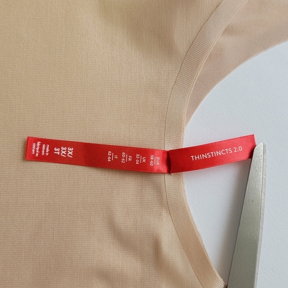 SPANX Women's Beige Thinstincts 2.0 Shaping Tank Sz 3X Plus - Picture 10 of 13